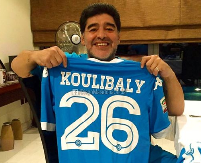 Naples : Koulibaly, l’hommage de Maradona !