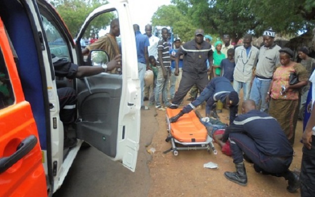 Ziguinchor: 5 sapeurs-pompiers blessés dans un accident de la route