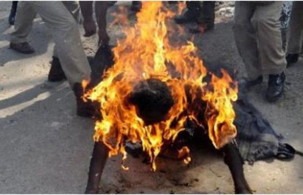 Kaffrine : Un déficient mental s'immole par le feu