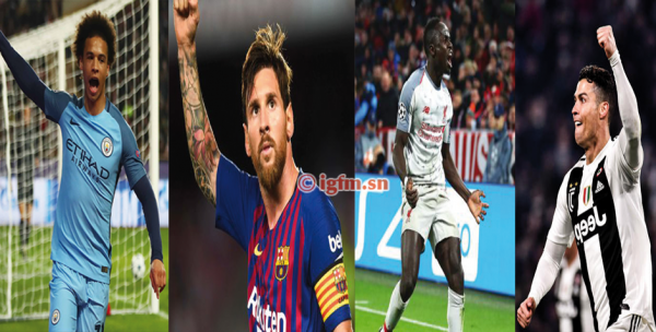 Meilleur joueur de la semaine : Sadio Mané défie Ronaldo, Messi et Leroy Sané