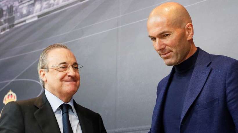 Zidane de retour au Real : 