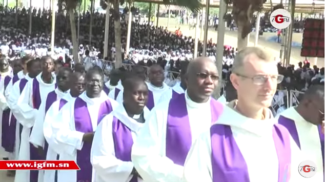 Messe JMJ - Monseigneur Benjamin Ndiaye invite les jeunes à la conversions