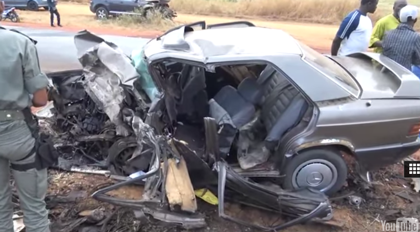 Dagana : Une collision entre 2 véhicules fait 4 morts et  4 blessés