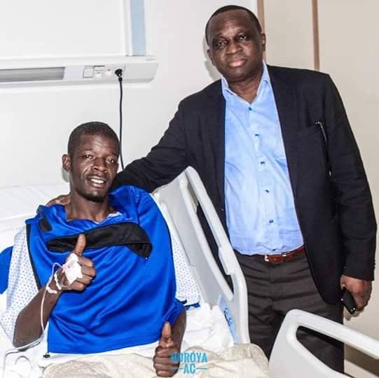 Double fracture du tibia-péroné : Khadim Ndiaye donne de ses nouvelles