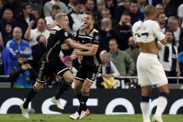 LDC : l'Ajax fait un grand pas vers la finale après sa victoire sur la pelouse de Tottenham