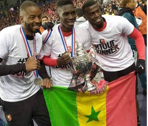 Rennes vainqueur de la Coupe de France : trois Sénégalais entrent dans l'histoire