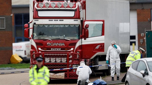 Au Royaume-Uni, les personnes retrouvées mortes dans un camion étaient chinoises