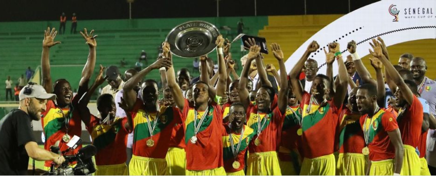 Coupe UFOA : les belles images de l'explosion de joie des Guinéens