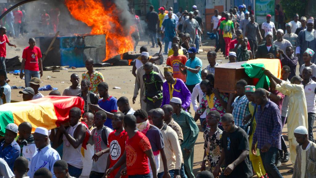 Guinée : violents affrontements à Conakry lors d'un cortège funèbre