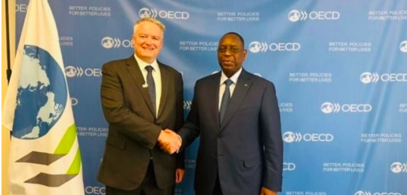  Washington : Macky Sall reçu par le secrétaire général de l’OCDE