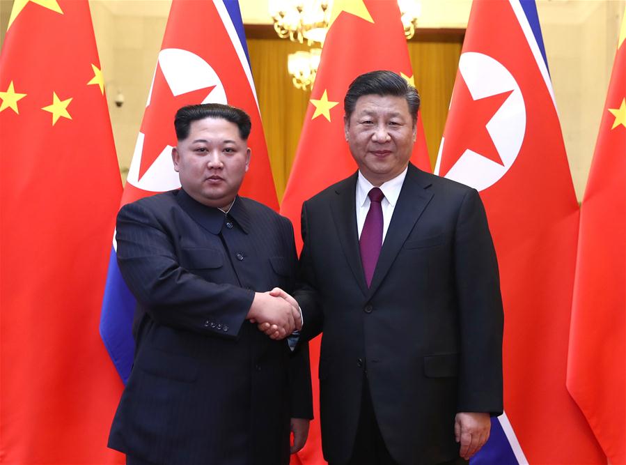 Chine : Kim Jong-un accueilli en grande pompe à Pékin