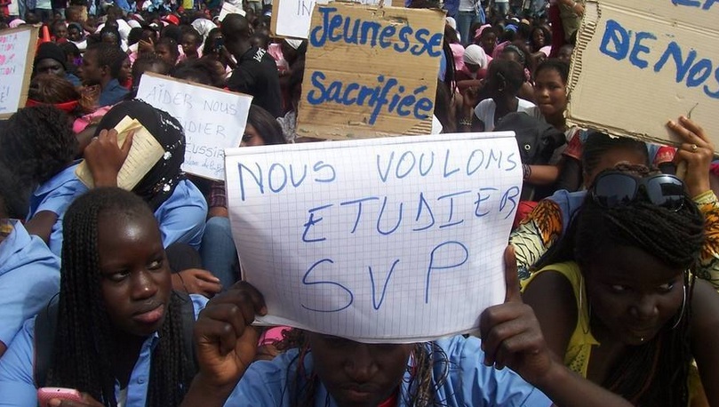 Diouloulou : Les élèves ont battu le macadam pour la fin des gréves interminables dans leur commune