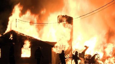 Kaffrine : un incendie ravage quatre maisons