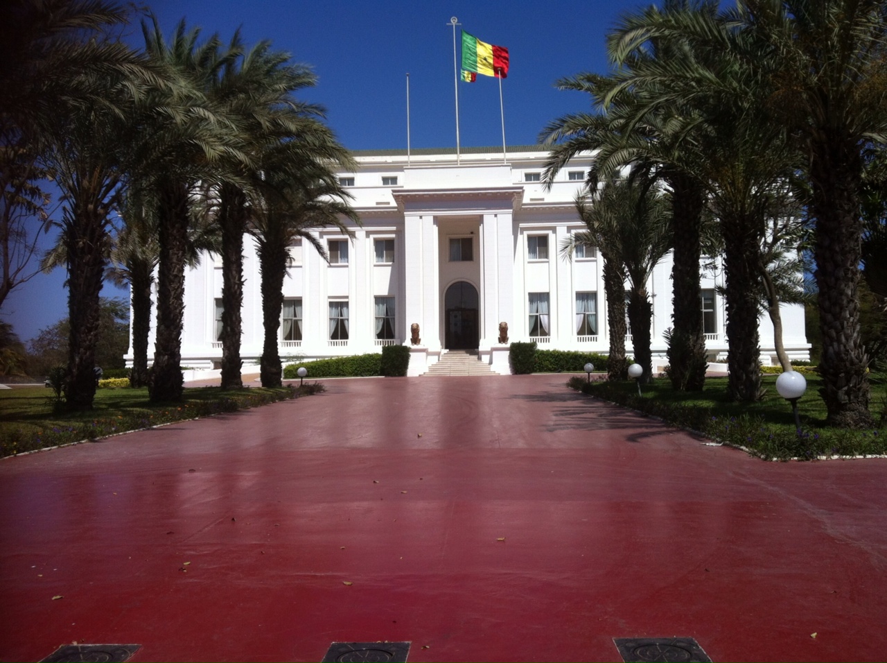 Sénégal : Le palais présidentiel vu du ciel