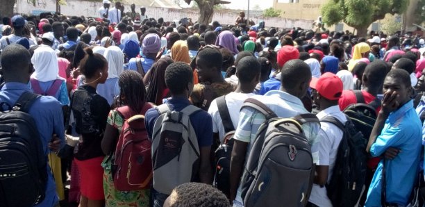 Levée du corps de Fallou Sène : Forte mobilisation des étudiants