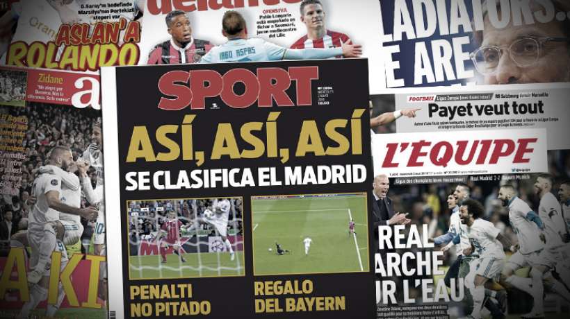 La presse catalane enrage contre l’arbitrage pro-Real Madrid