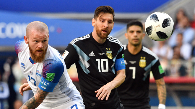 (Mondial) Argentine - Islande (1-1): Lionel Messi rate son entrée