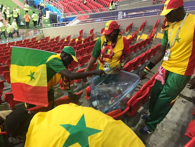 Ce comportement des supporters nous rend encore plus fiers d'être Sénégalais