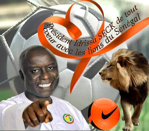 Idrissa Seck exprime ses encouragements aux Lions