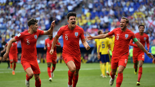 Mondial : l'Angleterre se débarrasse de la Suède (2-0)