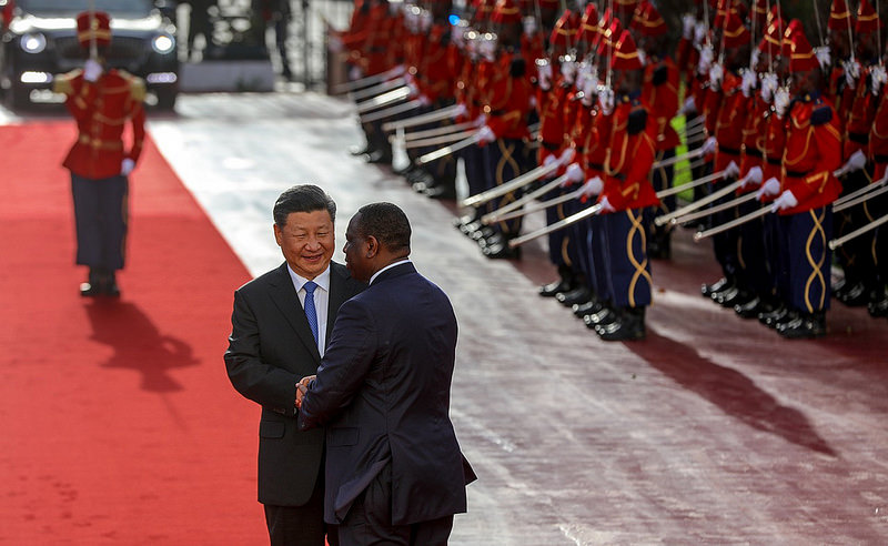 Xi Jinping remet les clés de l'arène nationale à Macky Sall