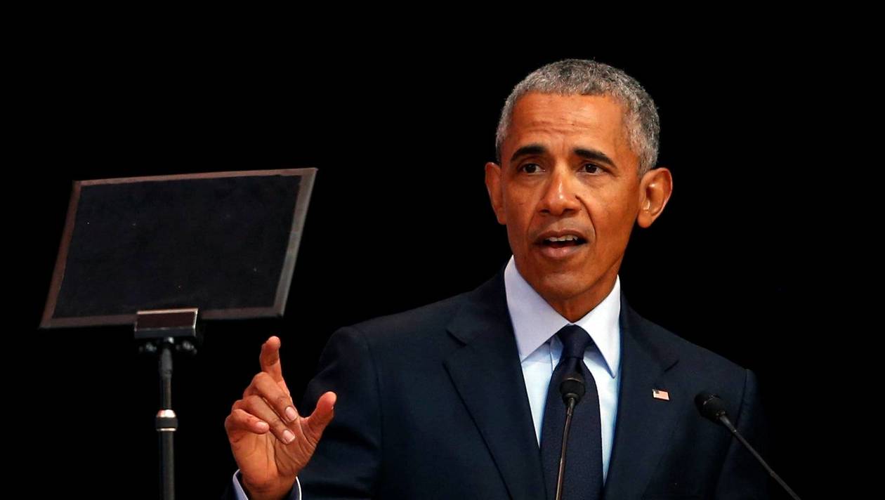 Obama rend hommage à Mandela… et aux Bleus