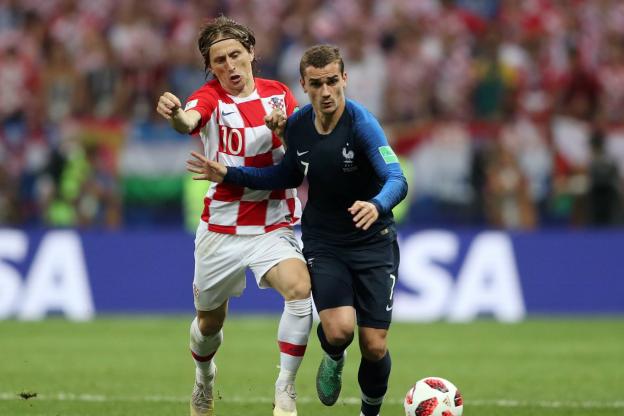 France-Croatie (4-2) : Antoine Griezmann élu homme du match