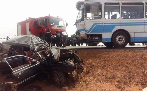 Sandiara : 3 personnes tuées dans un accident