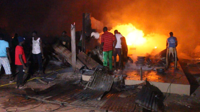 Touba : Un incendie ravage une usine désaffectée