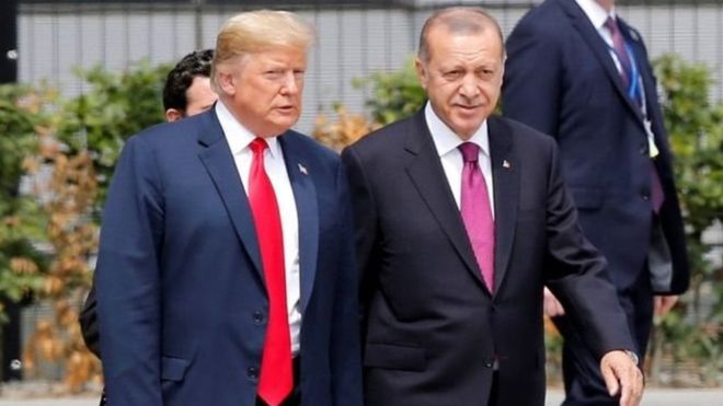 Erdogan accuse Trump 