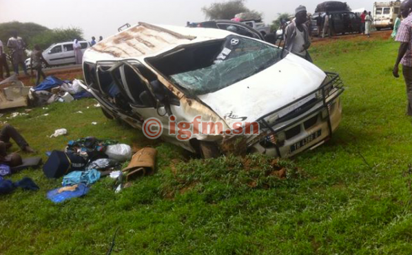 Louga : une personne tuée dans un accident à Mbarome Diop