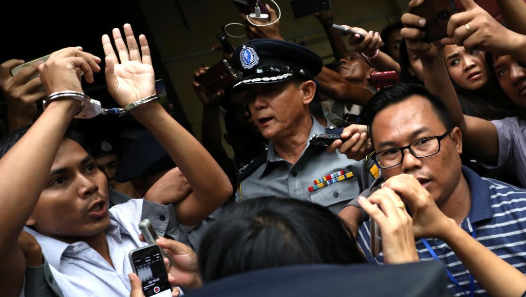 Birmanie : 2 reporters condamnés à 7 ans de prison