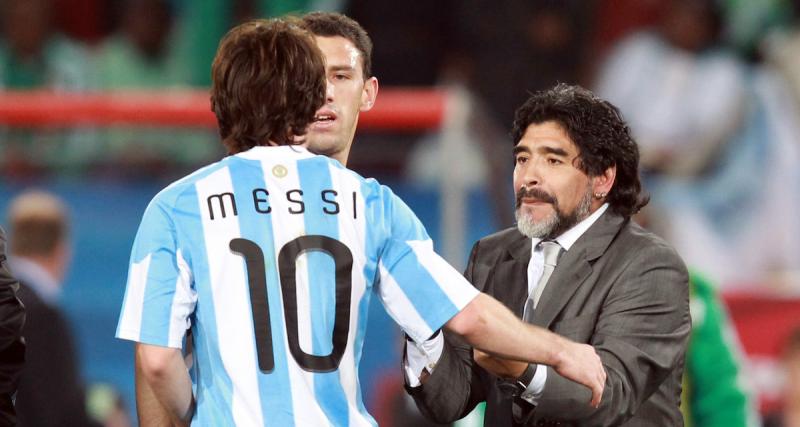 Argentine : Maradona éteint sa polémique sur Messi
