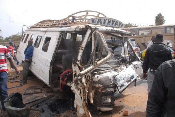 Un grave accident sur la route de Porokhane : 2 morts et 44 blessés (Bilan provisoire)