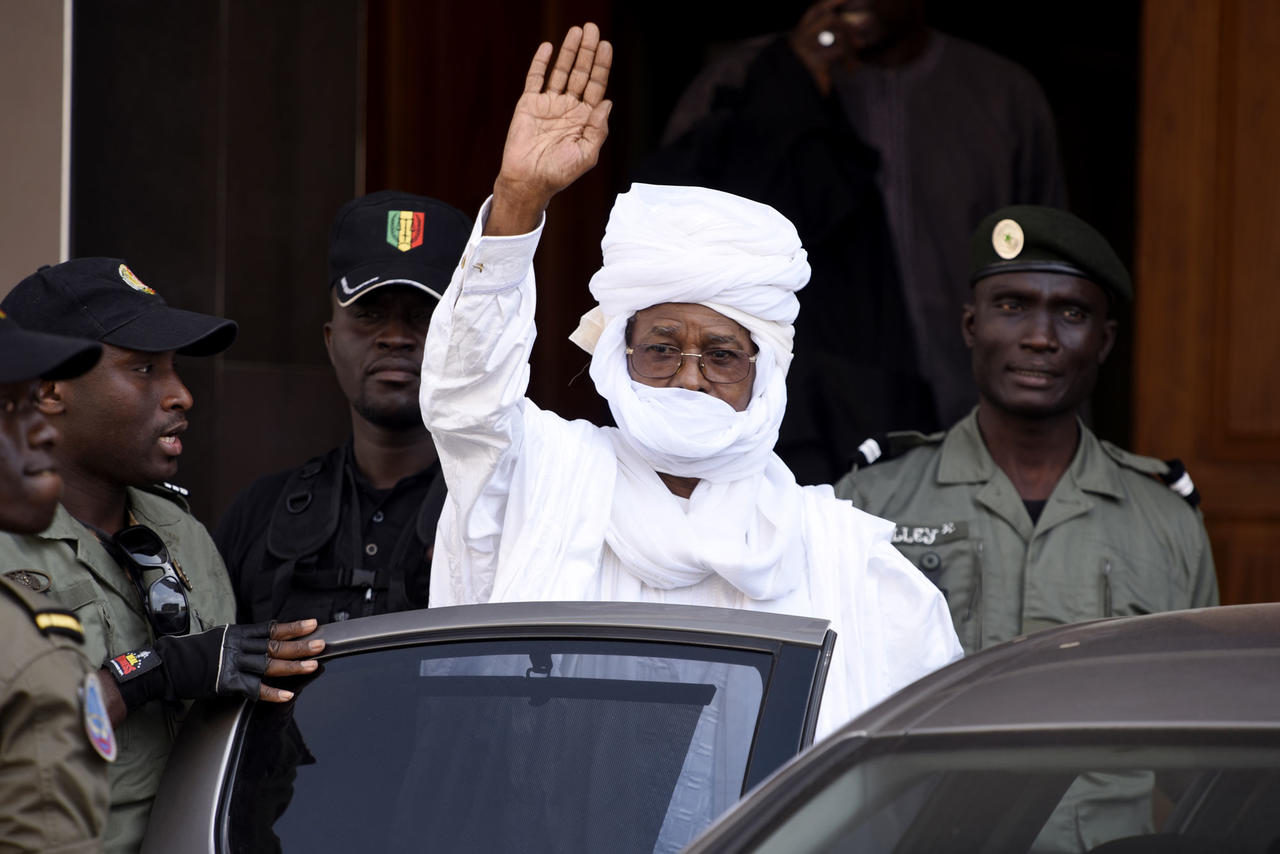Les avocats de Habré face à la presse ce lundi