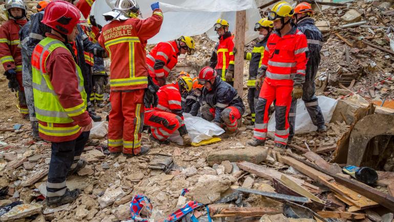 Effondrement d'immeubles à Marseille : le corps d'une quatrième victime retrouvé