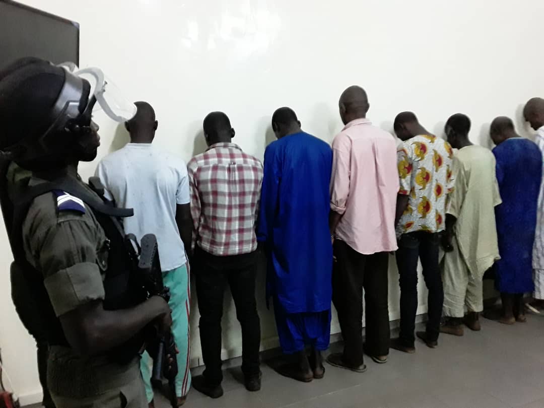 Tamba : Des bandits arrêtés avec des Kalachnikovs, des munitions et de l'argent