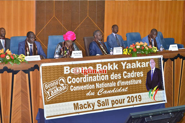 Retour en images sur la convention d'investiture de Macky Sall