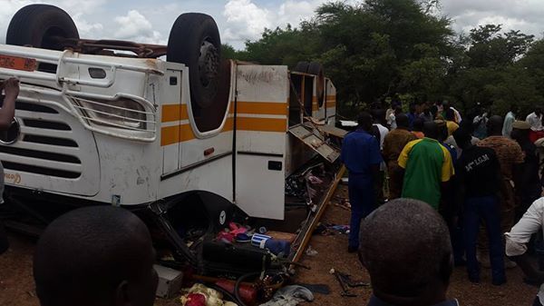Accidents impliquant 2 bus à Tamba :  15 blessés dont 7 graves
