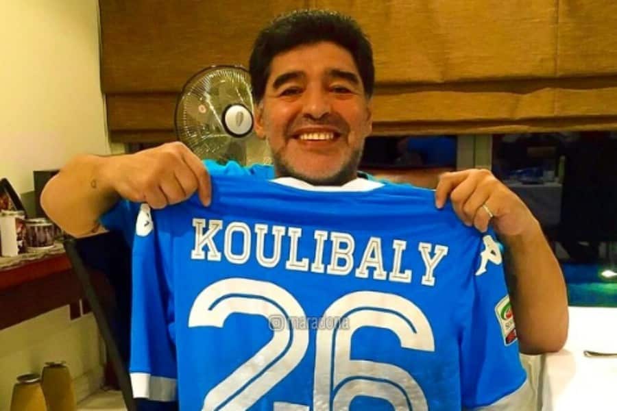 Cris racistes : le message de soutien de Maradona à Koulibaly
