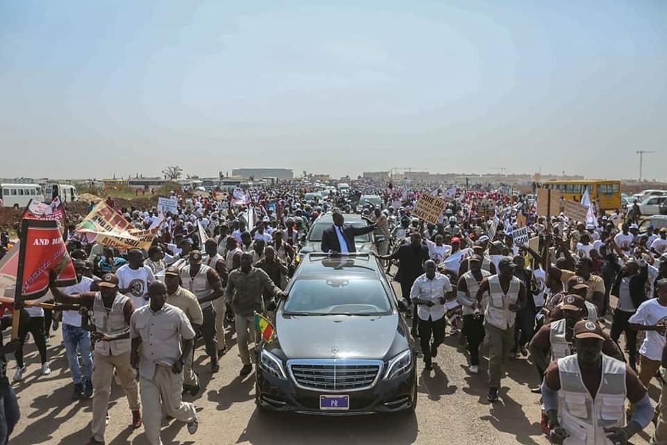 Présidentielle : Macky Sall démarre sa campagne électorale à Mbacké