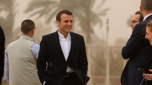 Depuis l'Egypte, Emmanuel Macron donne sa vision de la situation en France