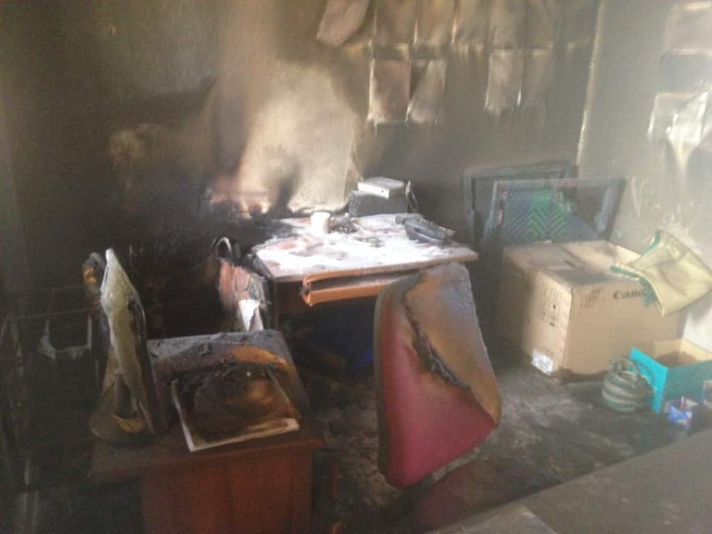 Incendie au lycée de Sangalkam : le bureau du censeur ravagé