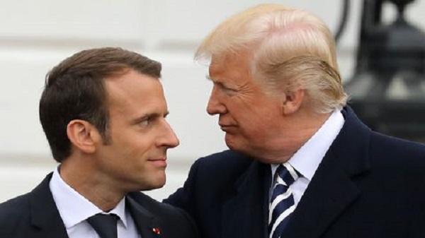 Macron célèbre le Débarquement sur fond de désaccords avec l'allié américain