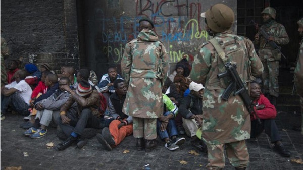 Arrestation massive d'étrangers en Afrique du Sud
