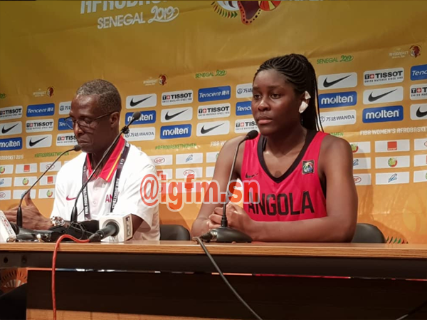 Afrobasket : l'Angola avoue avoir lâché au 4e quart-temps