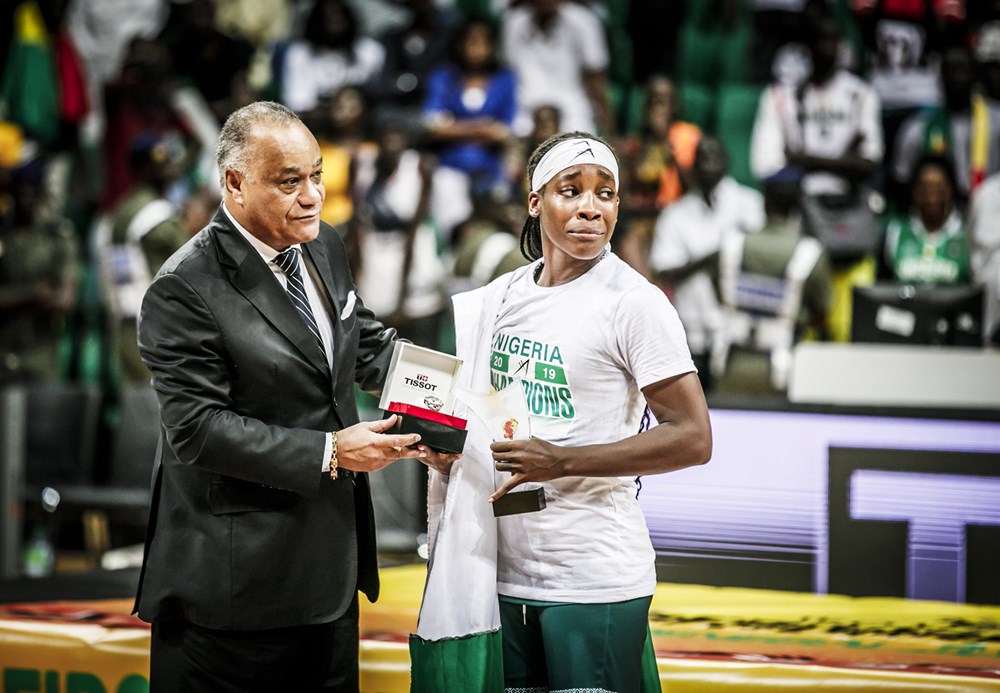 Ezinne Kalu, MVP Afrobasket 2019 : 