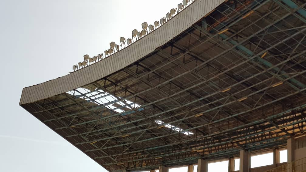 Images : le stade Léopold Sédar Senghor en état de délabrement