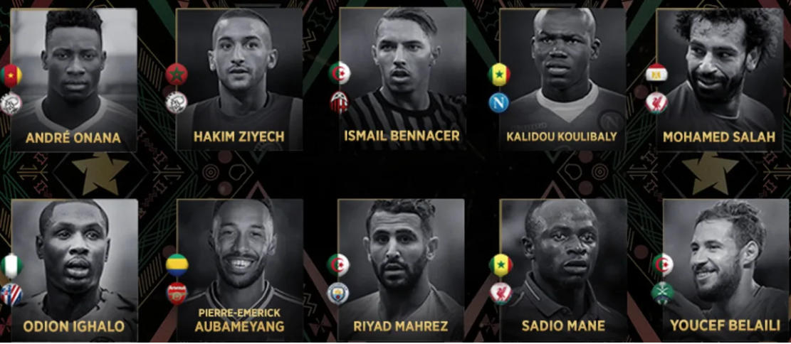 CAF Awards 2019 : le Sénégal en force avec Sadio Mané, Koulibaly, Aliou Cissé et Krépin Diatta