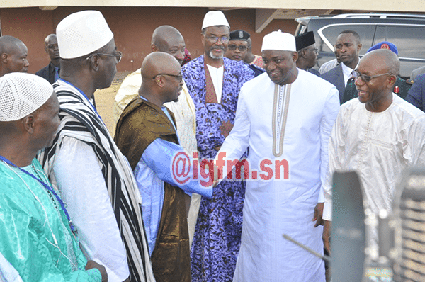 Fiso 2020 - Idrissa Diabira remercie le président Barrow pour l'accueil chaleureux